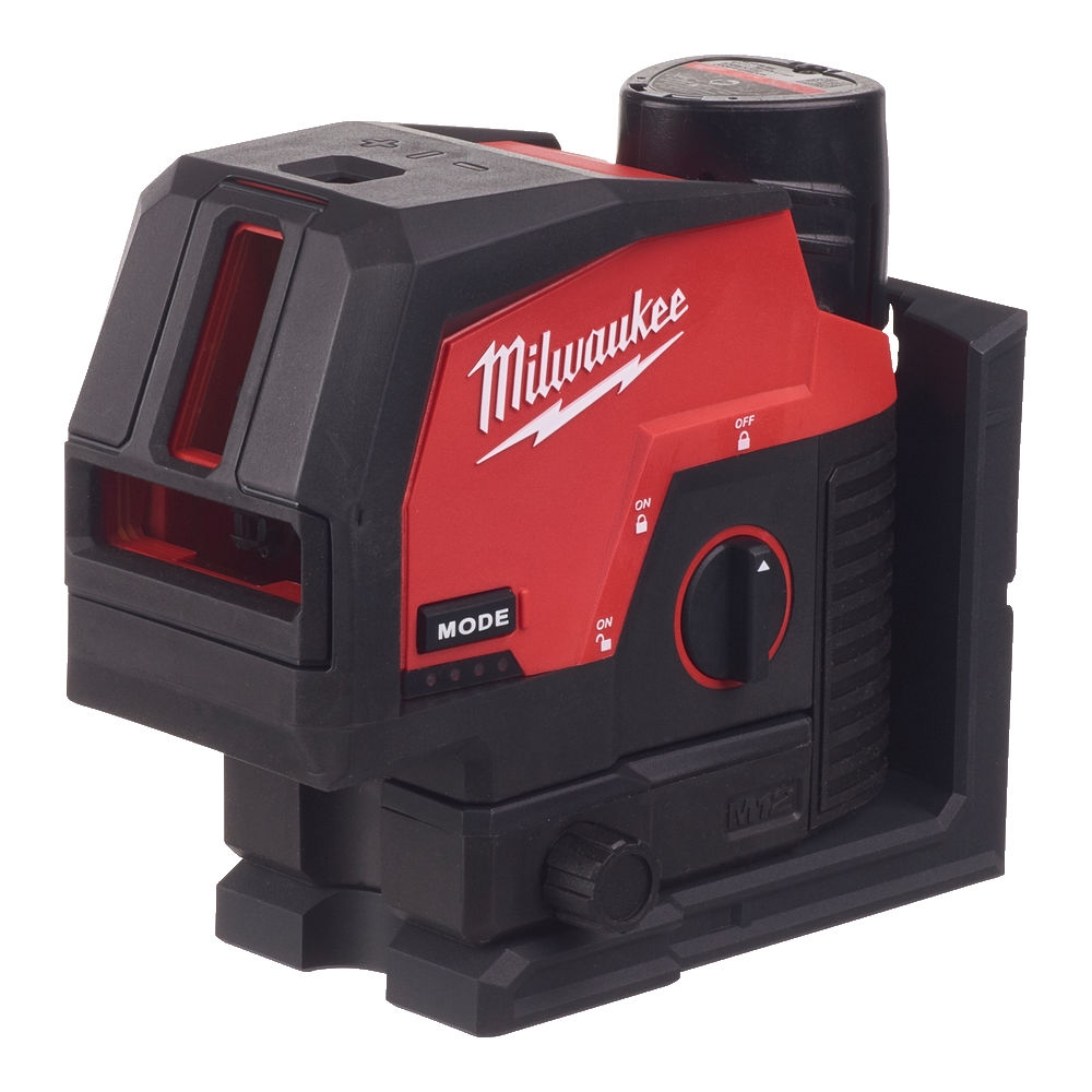 AKU zeleni 3D laser 30m 12V - M12CLLP-301C