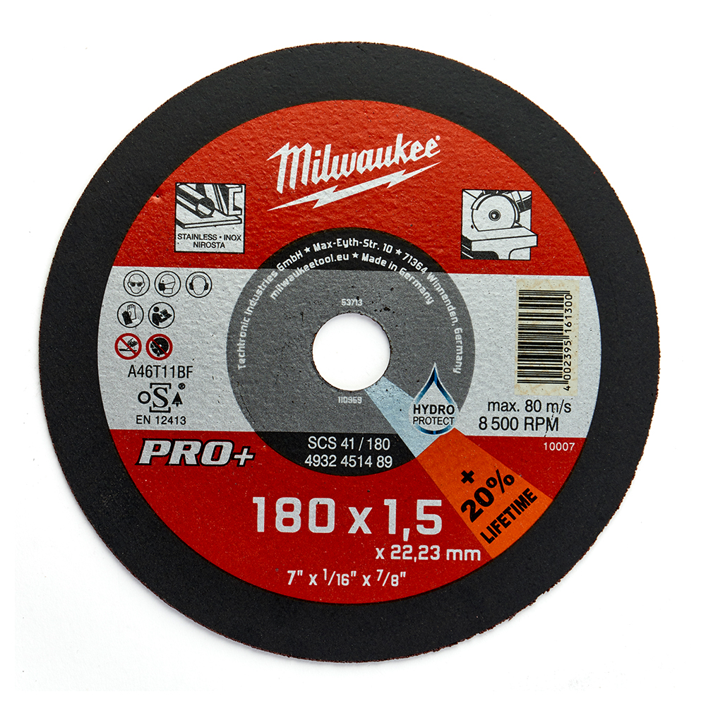 Tanka rezna ploča za metal PRO+ 180x1.5mm