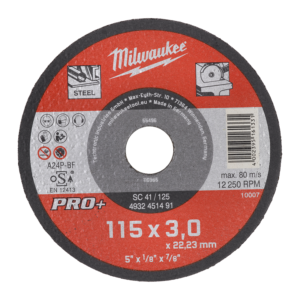 Tanka rezna ploča za metal PRO+ 115x3mm