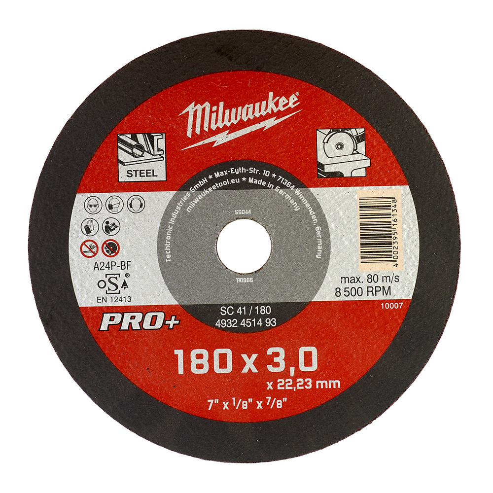 Tanka rezna ploča za metal PRO+ 180x3mm