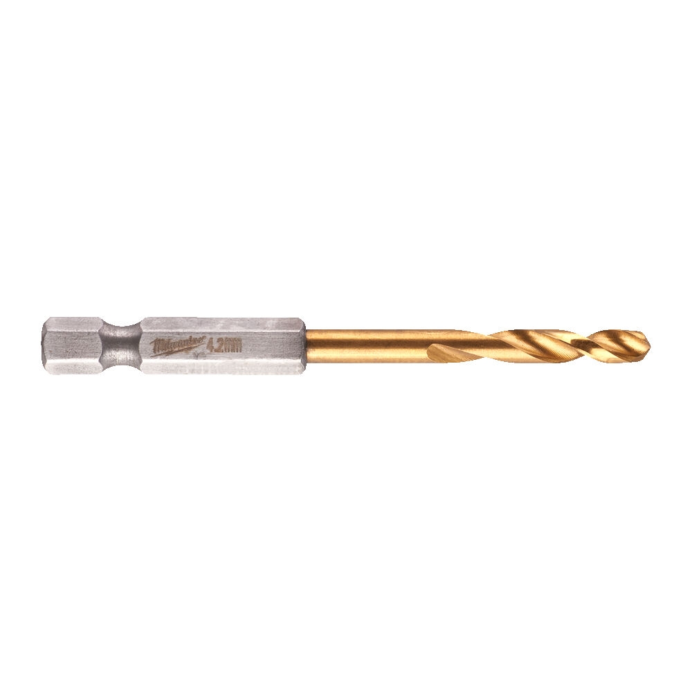 Udarna burgija za metal TIN HEX - 4.2mm