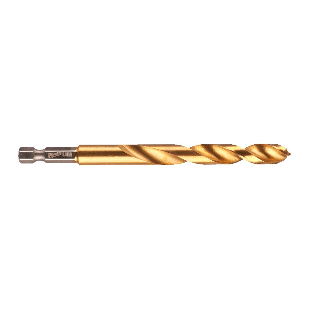 Udarna burgija za metal TIN HEX - 9mm