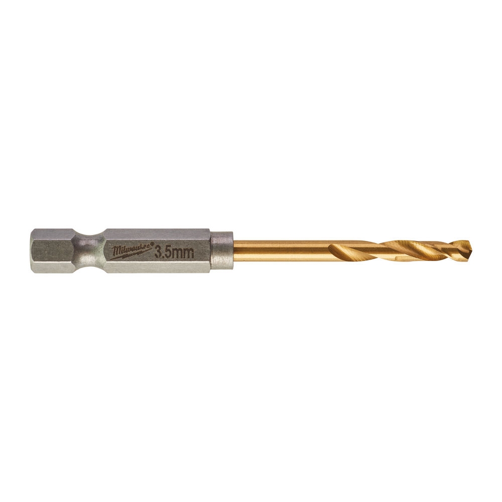 Udarna burgija za metal TIN HEX 2/1 - 3.5mm