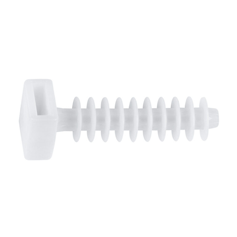 Cable tie plug - White