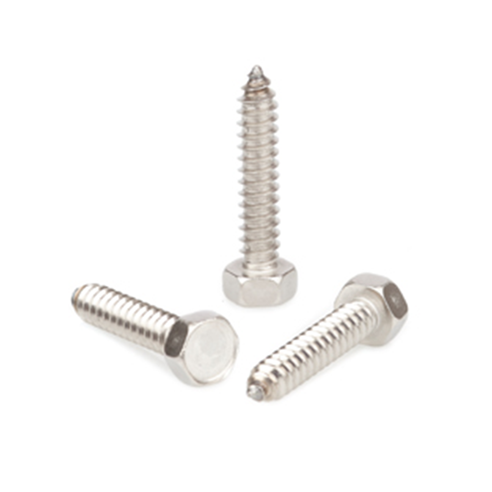 Hexagon head tapping screw, DIN 7976, material A2