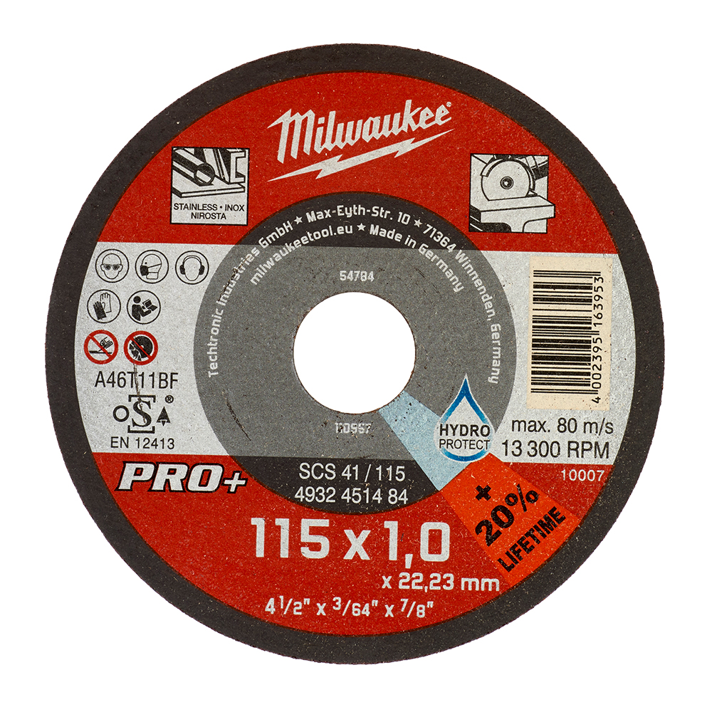 Cut.W Pro+ SCS41 115x1mm-1pc