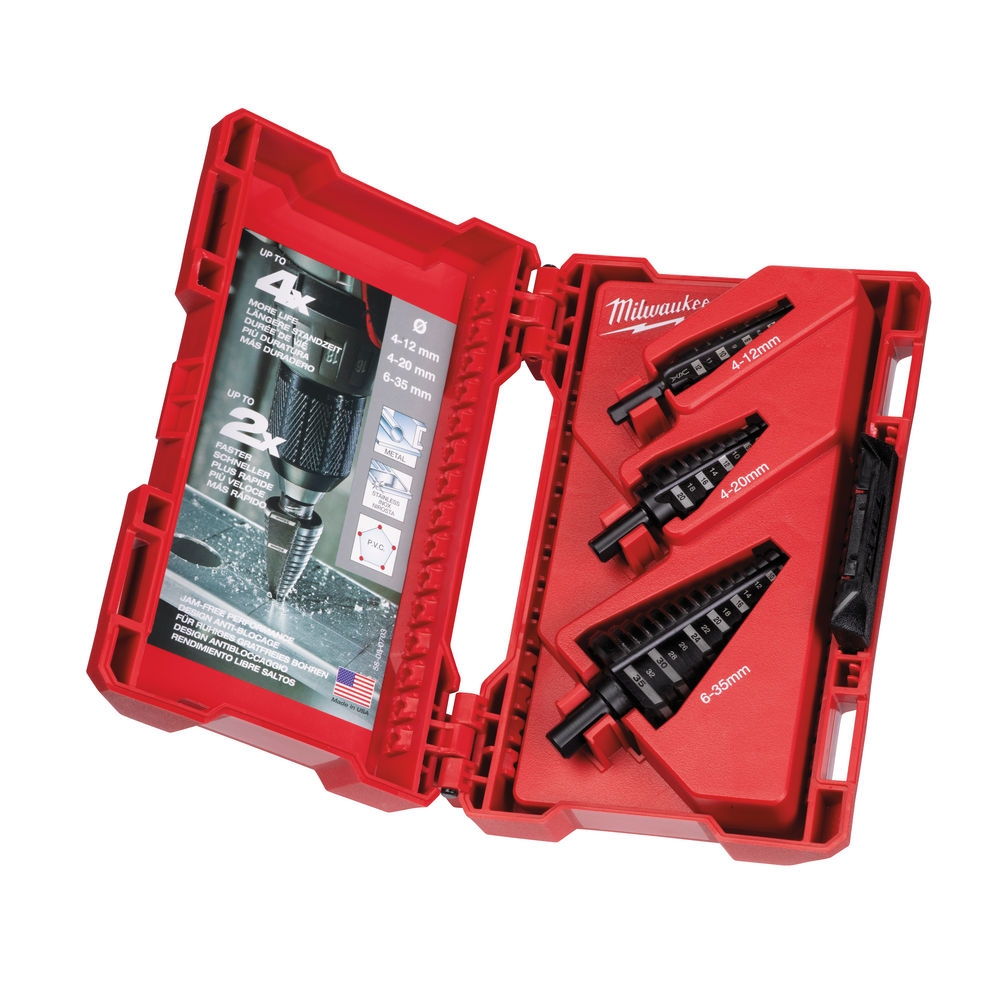 Step Drill Set-3pc