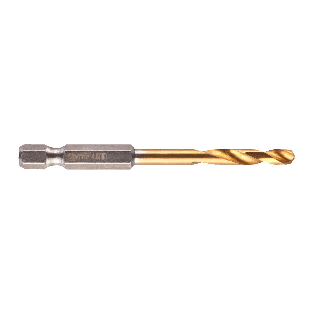 Metal Drill ShW HSSTiN 4.5mm-1pc
