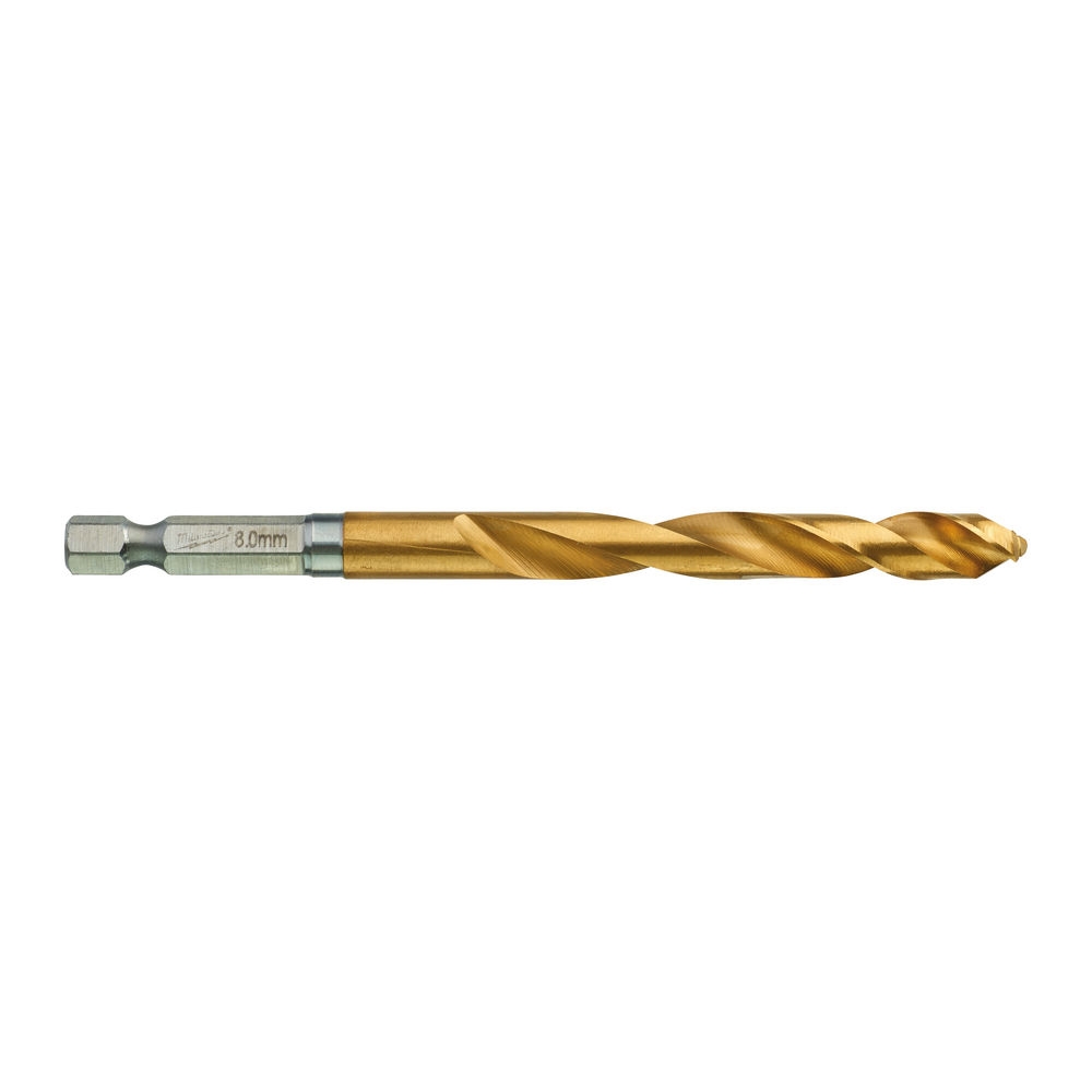 Metal Drill ShW HSSTiN 8.0mm-1pc