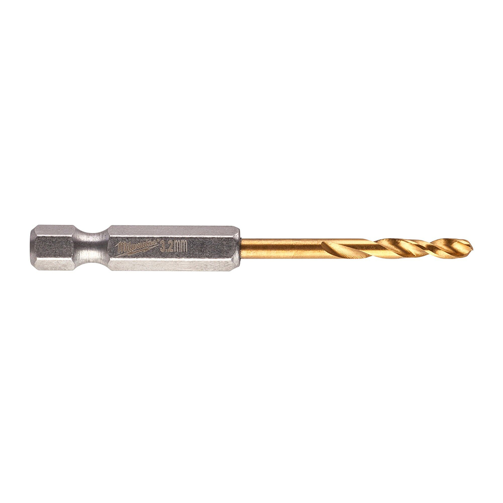 Metal Drill ShW HSSTiN 3.2mm-2pc