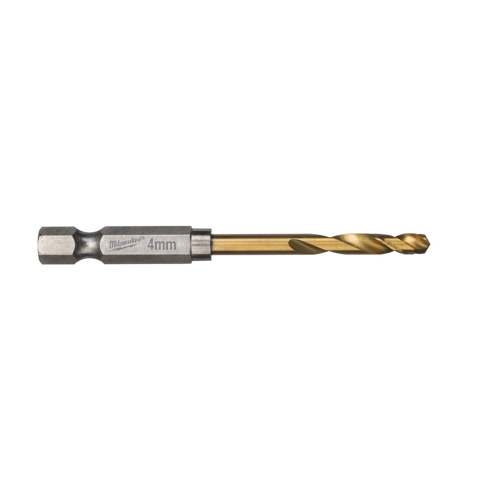 Metal Drill ShW HSSTiN 4.0mm-2pc