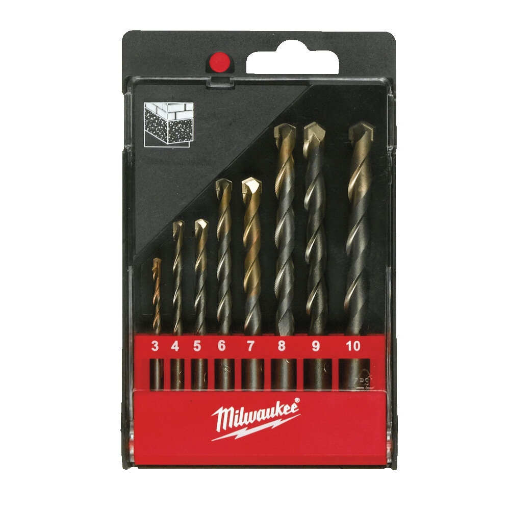 Hammer Drill Set 2-8pc