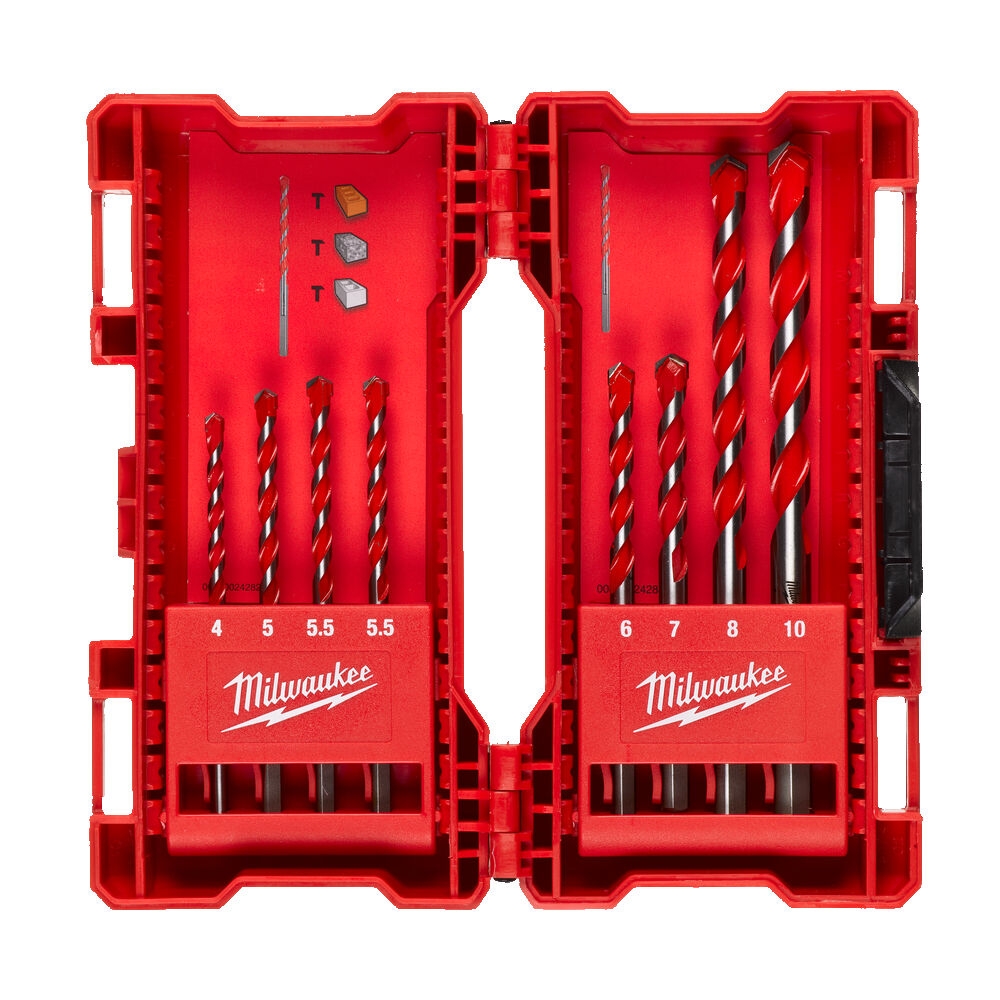 Premium Hammer Drill Set 2-8pc