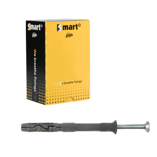 Screw nail anchor with CSK head